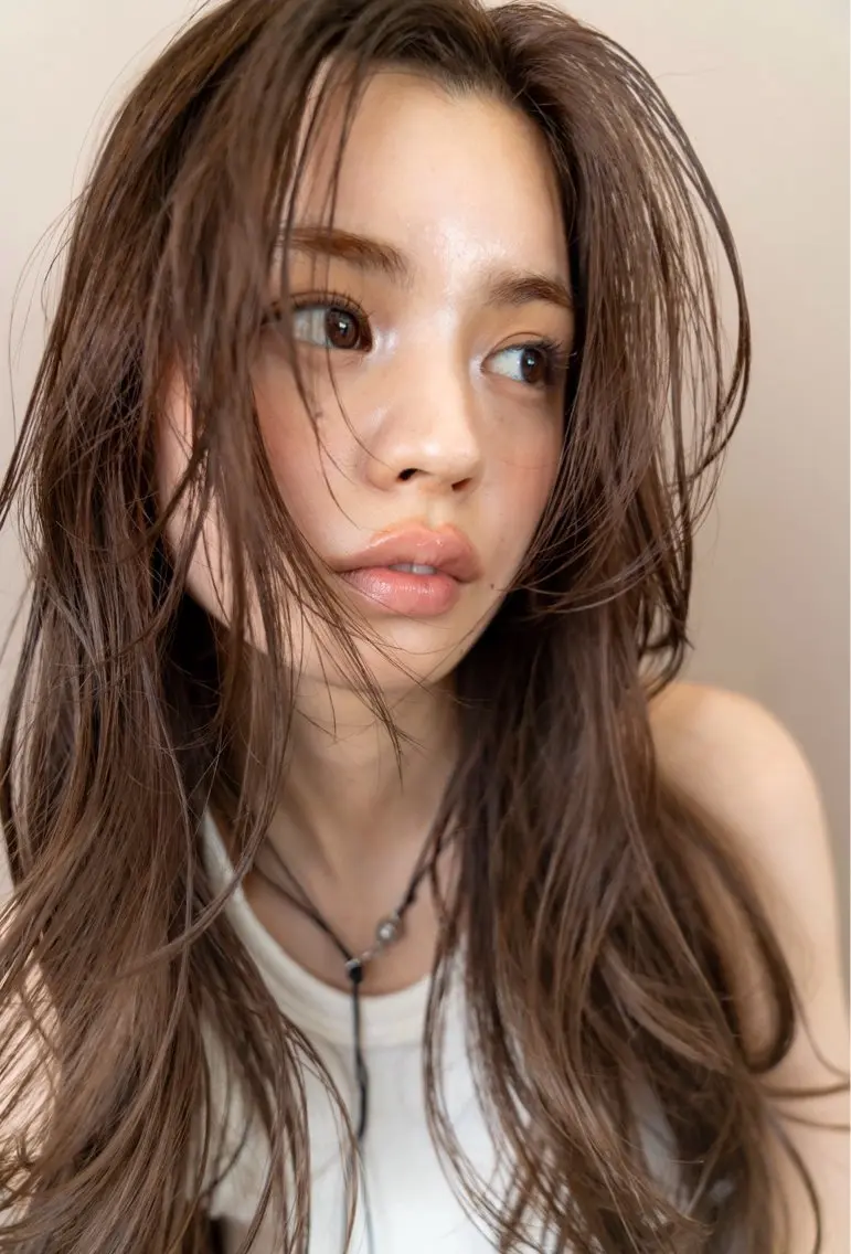 セミロング ✨透明感カラー/ KOUKI✨のヘアスタイル
