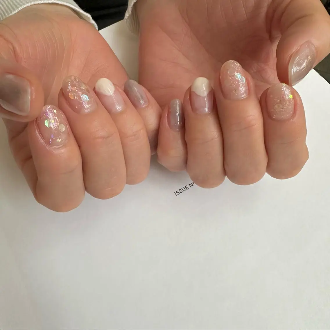 ネイル キラキラネイル cocoro nail salonのネイルデザイン