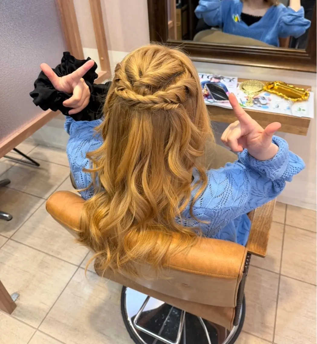 ロング 北本 久実のヘアスタイル