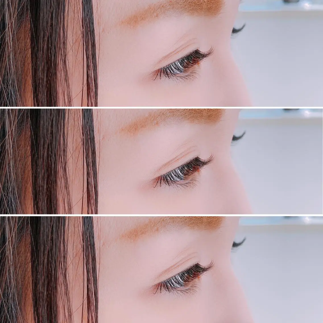 マツエク・マツパ フラットラッシュ eyelash lienのマツエク・マツパデザイン