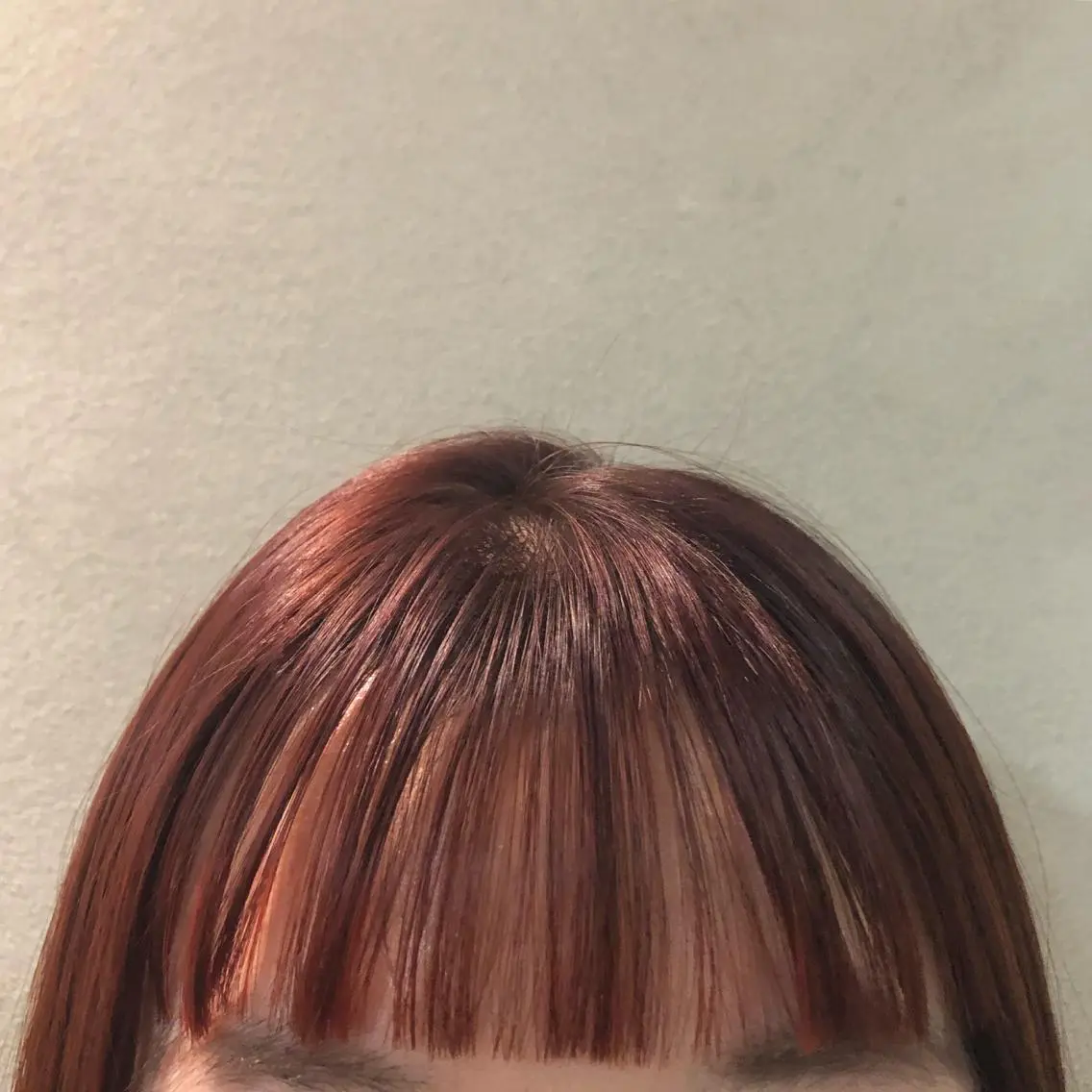 ミディアム カラー オン眉 yajima Moemiのヘアスタイル