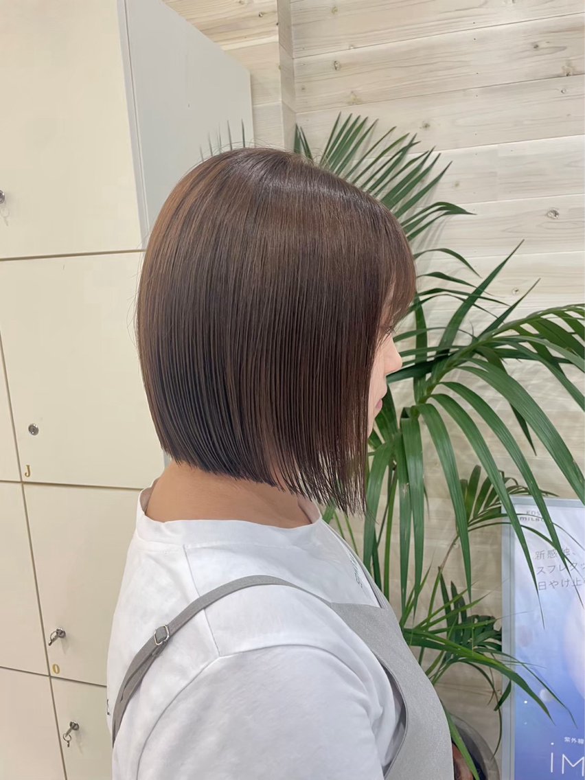 ショート 西脇 柚芭のヘアスタイル
