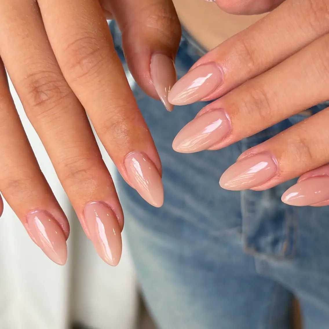 カラー ハンドネイル Sun Brown Mireiのネイルデザイン