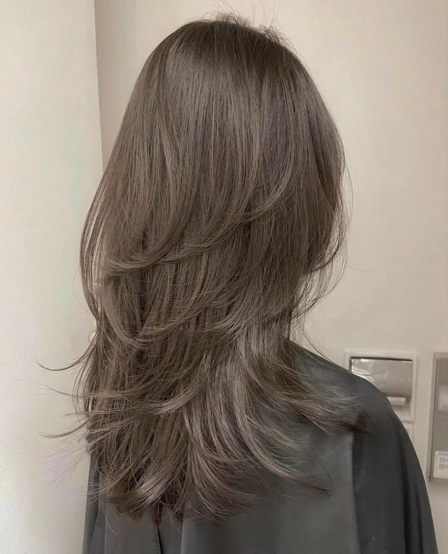 🉐【人気No.1】カット+カラー+ パワーディクト3step treatment🐦⬛♥️の写真