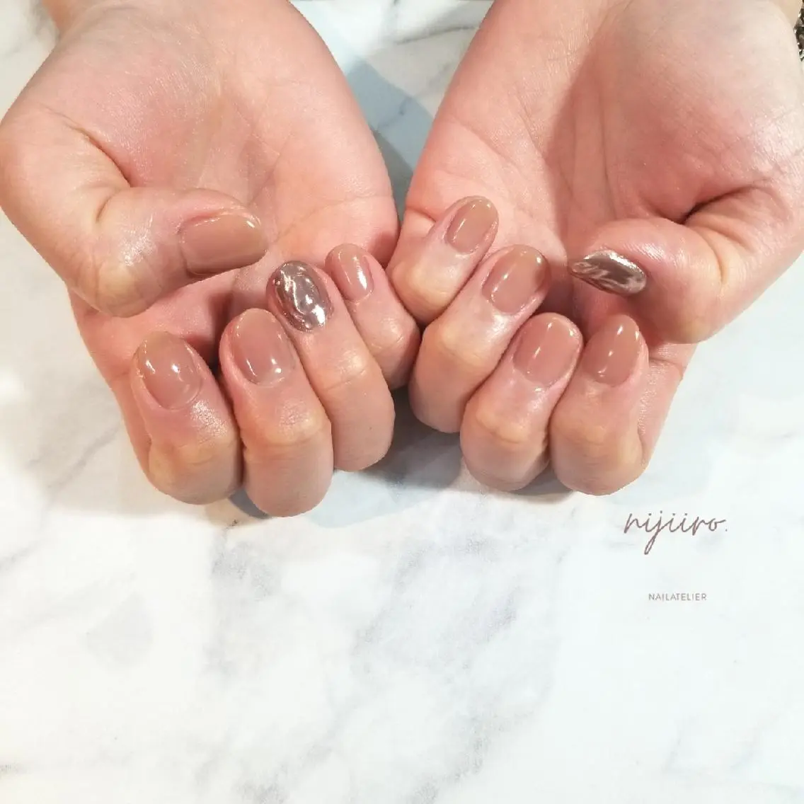 ネイル ハンドネイル nijiiro🌈 サトウのネイルデザイン