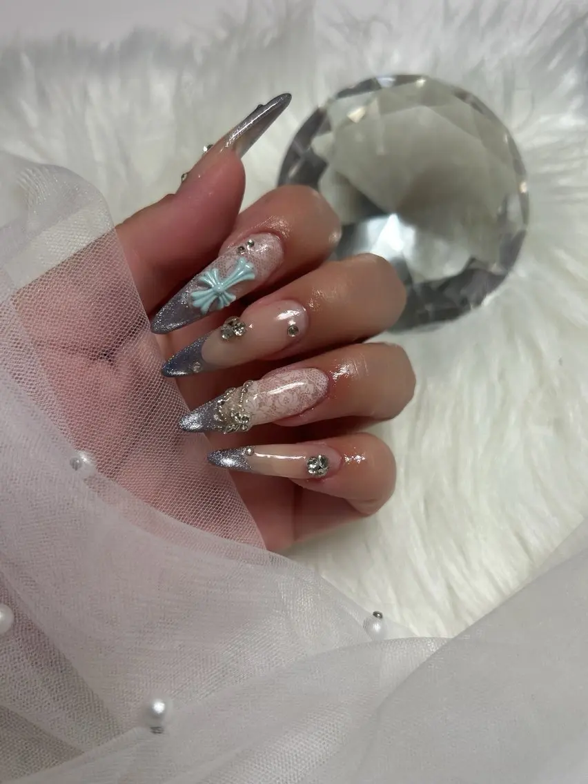 ネイル 長さ出し 持ち込み Luxe nailのネイルデザイン