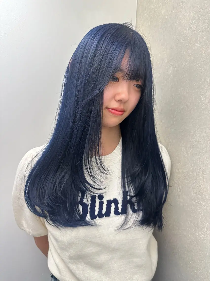 ロング カラー 韓国ヘアメンズ・レデ ィース特化ミクのヘアスタイル