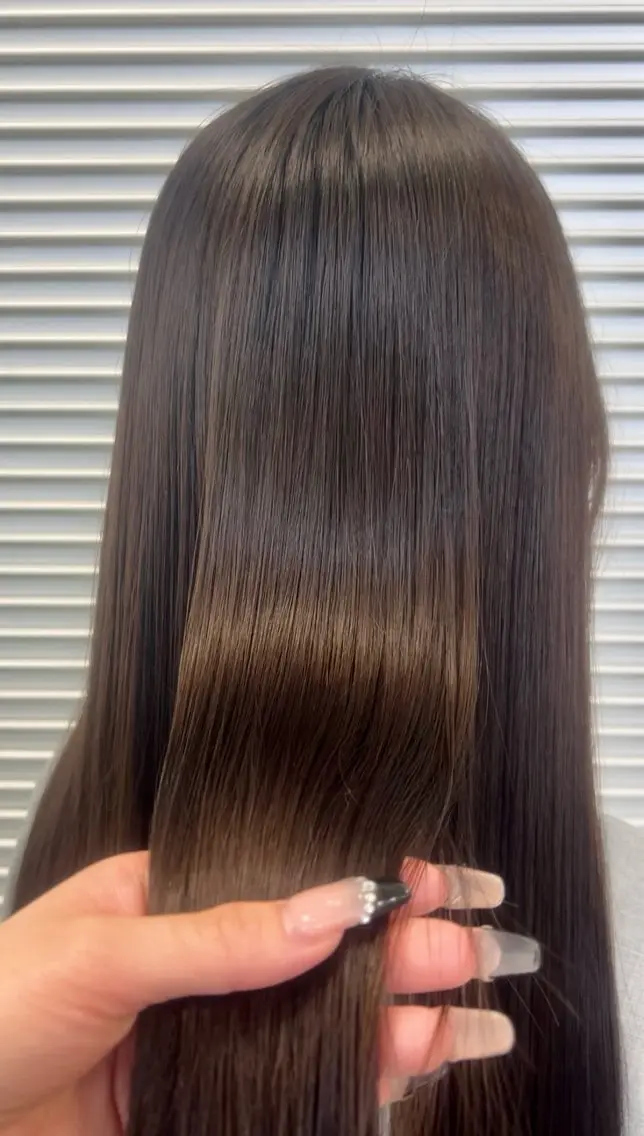 🌟〈伸ばし途中の方にオススメ🪄〉髪質改善tr➕揃えるだけカット✂️の写真