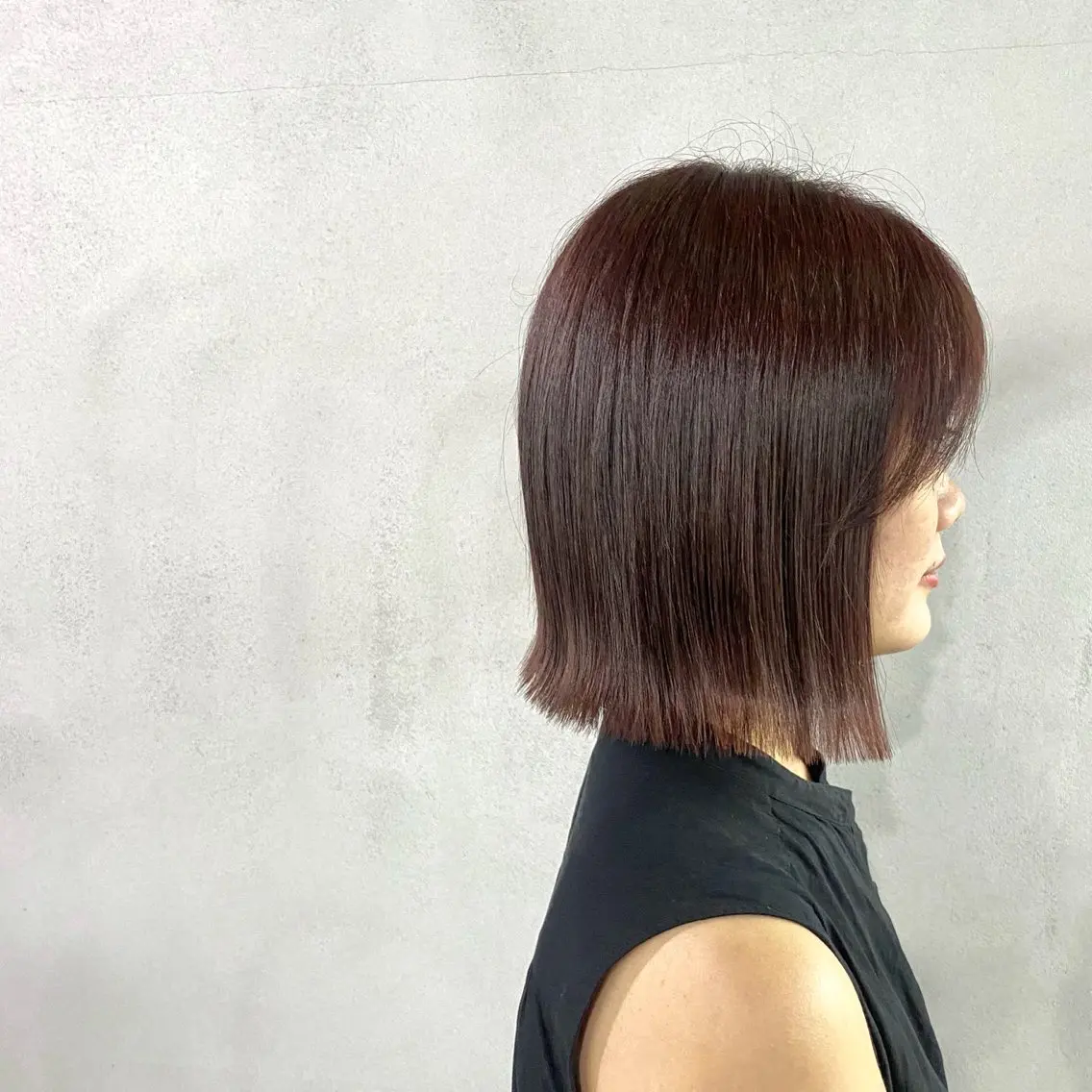 ショート カラー ヘアアレンジ ブラウンカラー ピンクカラー ピンクブラウン ボブ 外ハネヘア #tag 佐藤璃美のヘアスタイル