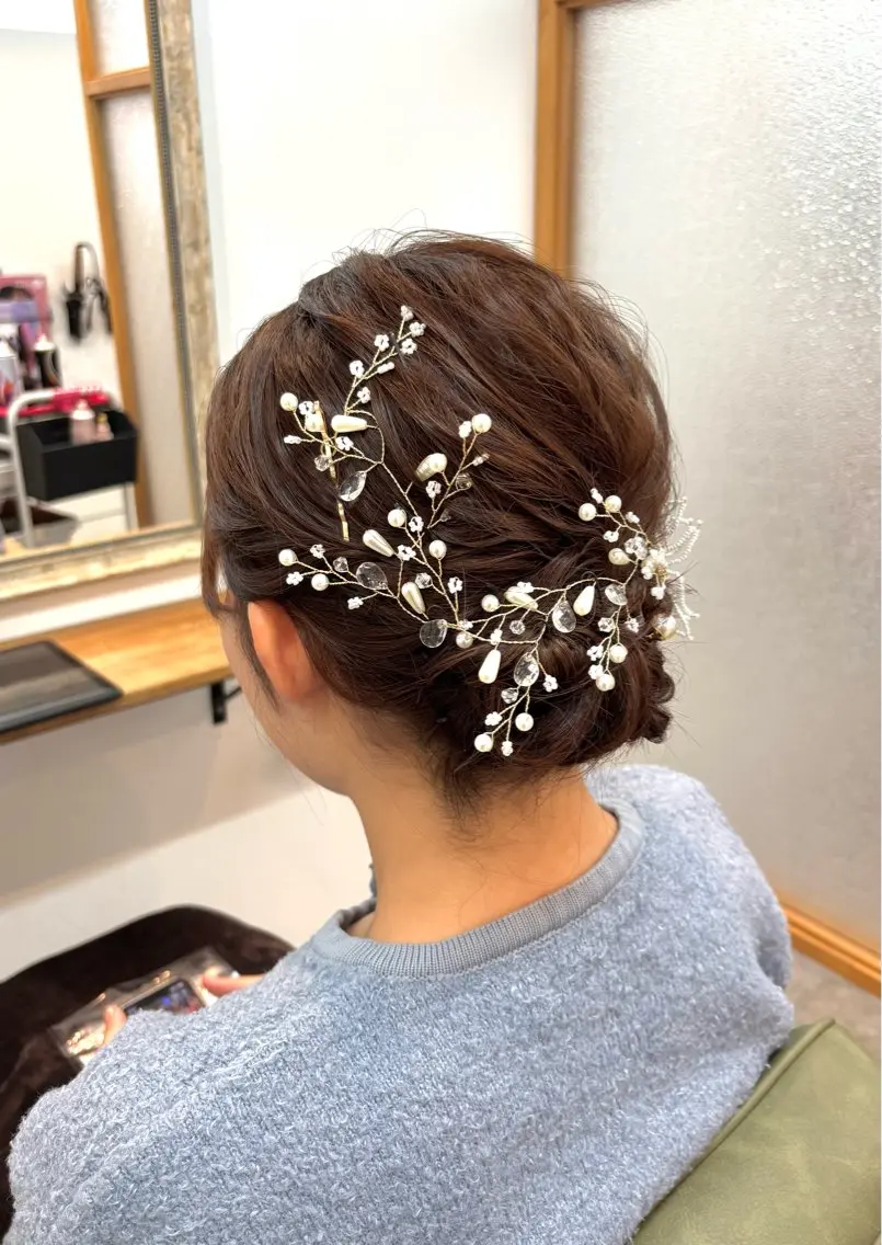 ヘアアレンジ ヘアセット 【enil代表】 杉林和哉のヘアスタイル