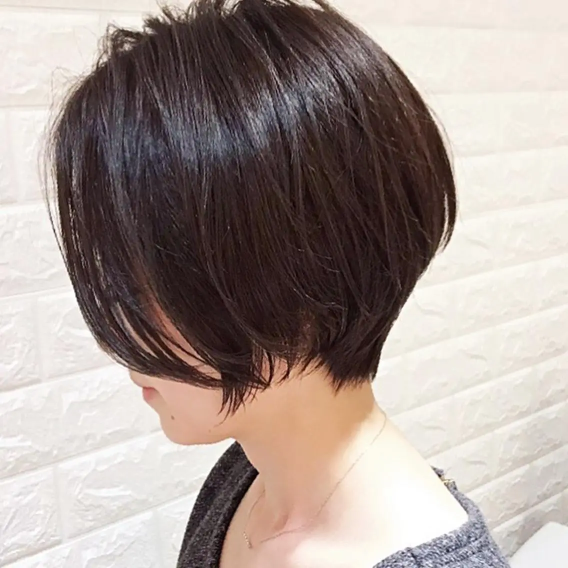 ショート カラー 大人女性ショート専門 tomodaのヘアスタイル