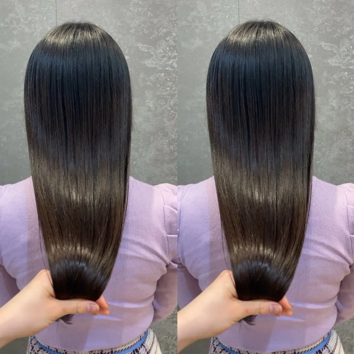 ロング 髪質改善 トリートメント み うのヘアスタイル