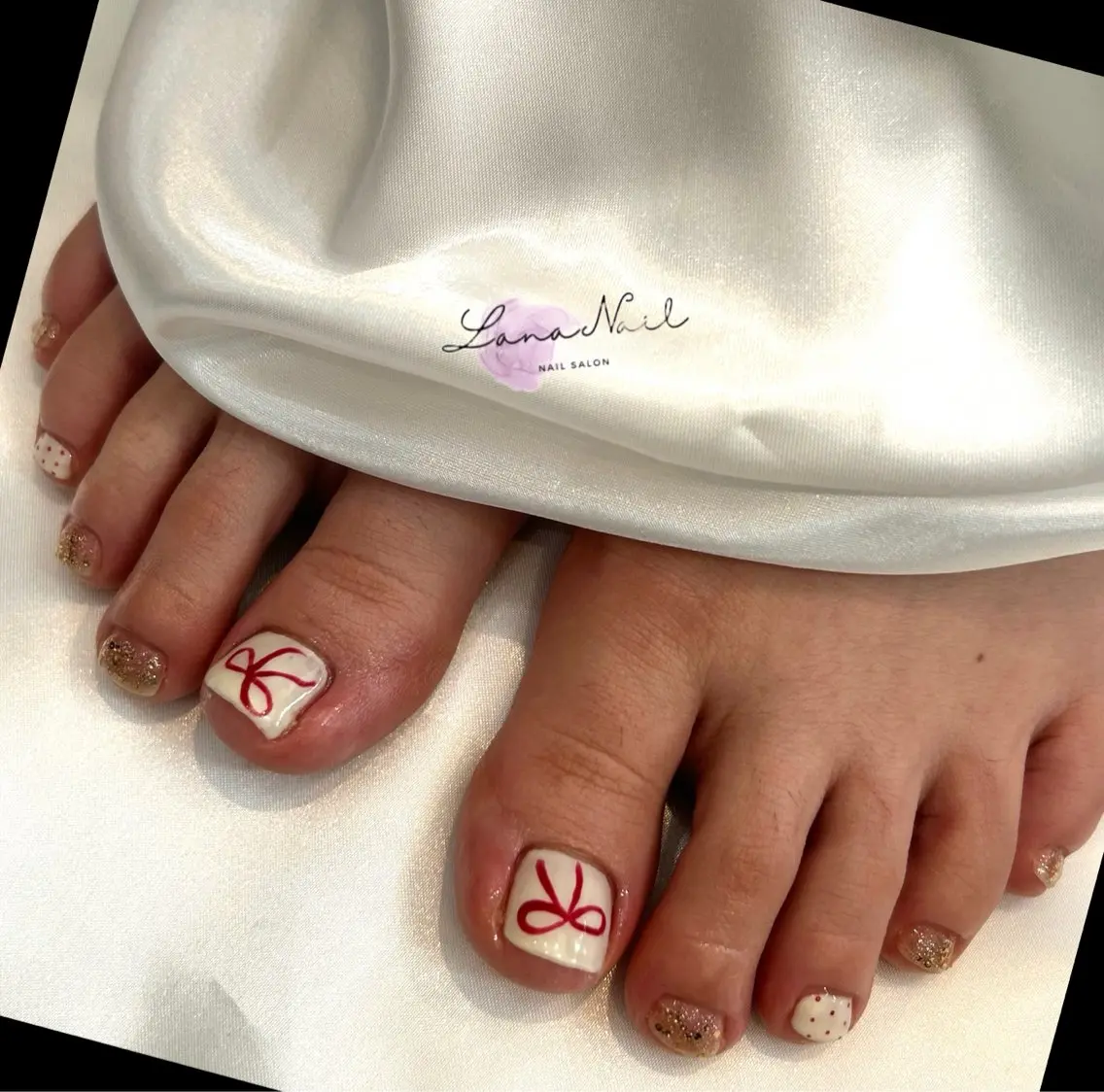 ネイル フットネイル Lana Nailのネイルデザイン