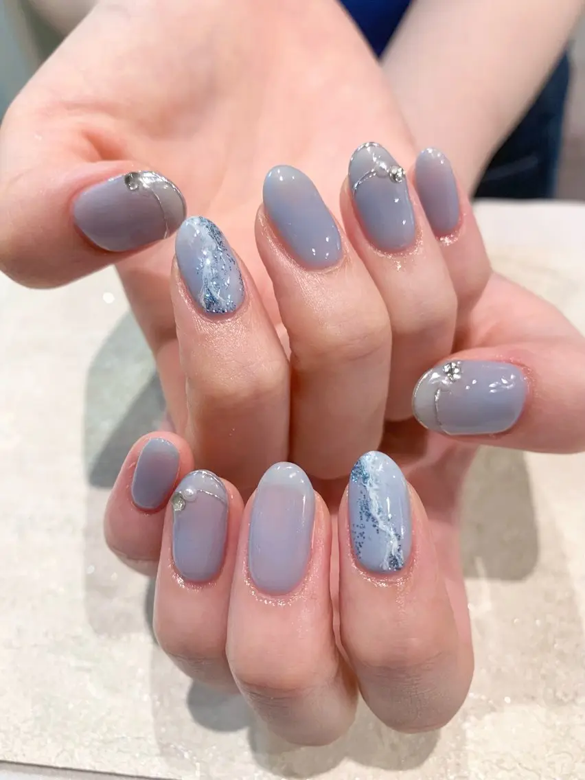ネイル ハンドネイル ecrin 💎 mayuのネイルデザイン