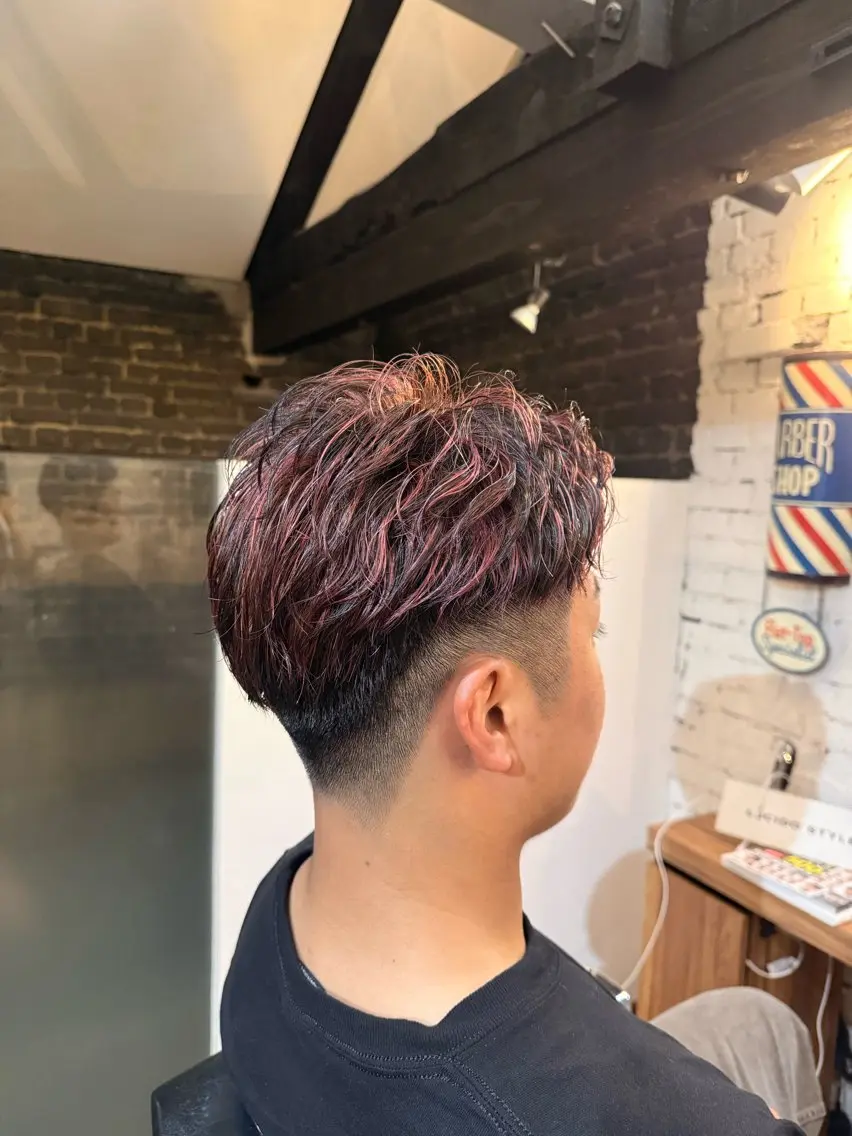 メンズ メンズハイライト ルシードスタイル プルス　池本海月のヘアスタイル