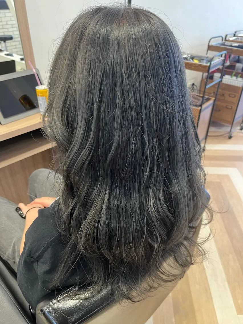 ロング カラー ヘアカラー トリートメント ✨山岸　泰輝 ARISE✨のヘアスタイル