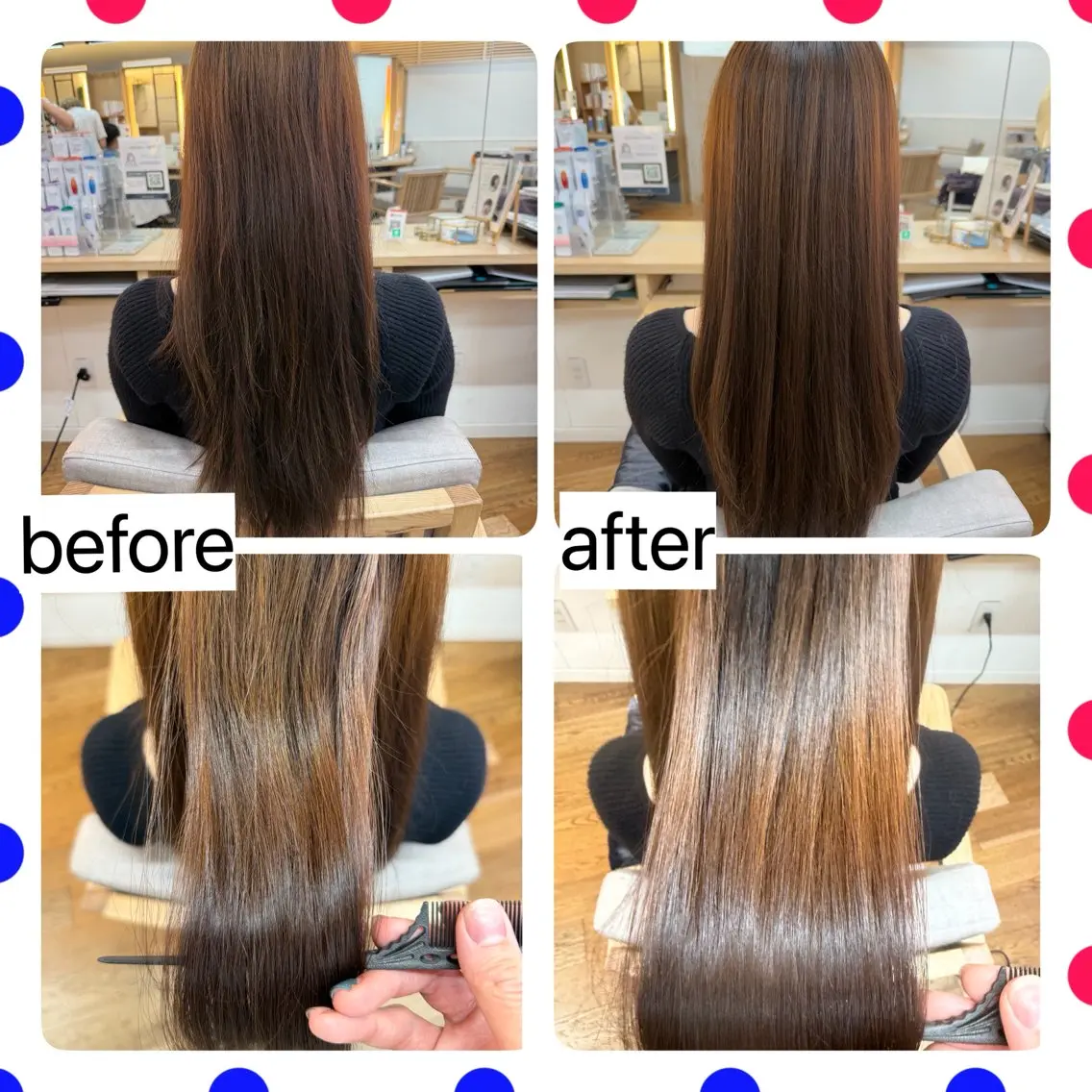 【ミニモ期間限定✨】Aujuaトリートメント最上級‼️髪質改善ミラジェリートリートメントの写真
