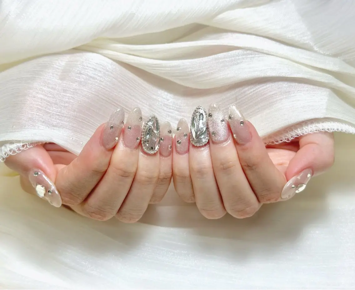 ネイル ハンドネイル 🍑 momo_nailのネイルデザイン