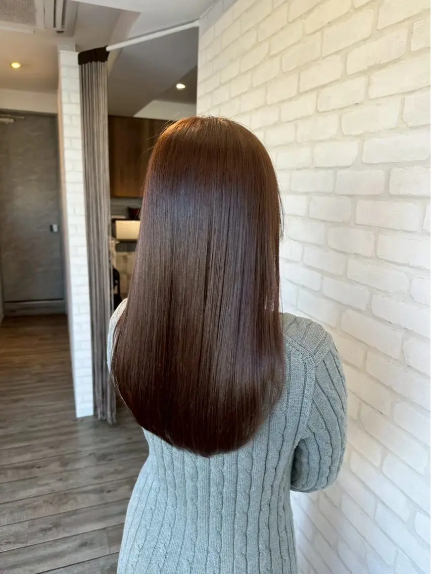 カラー ヘアカラー Nana /赤羽/カラー🩵のヘアスタイル