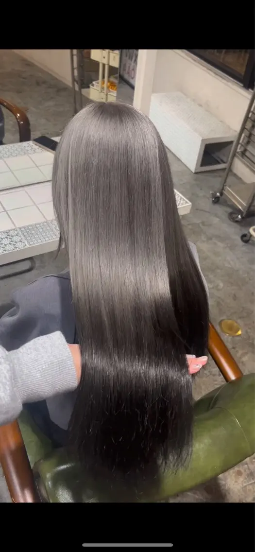 カラー ヘアカラー トリートメント 北川 茉奈のヘアスタイル