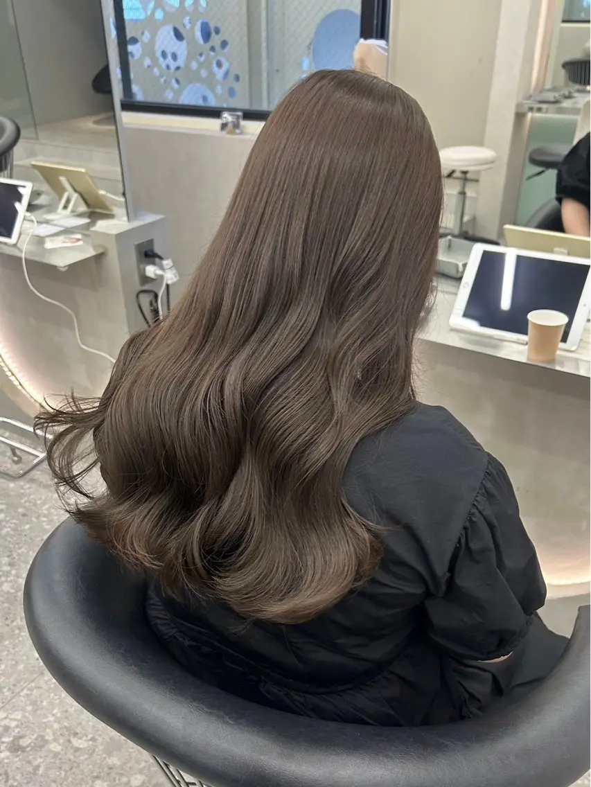 ロング カラー トリートメント ヘアカラー トリートメント 谷川が作る熊本1🥇 レイヤーカットのヘアスタイル