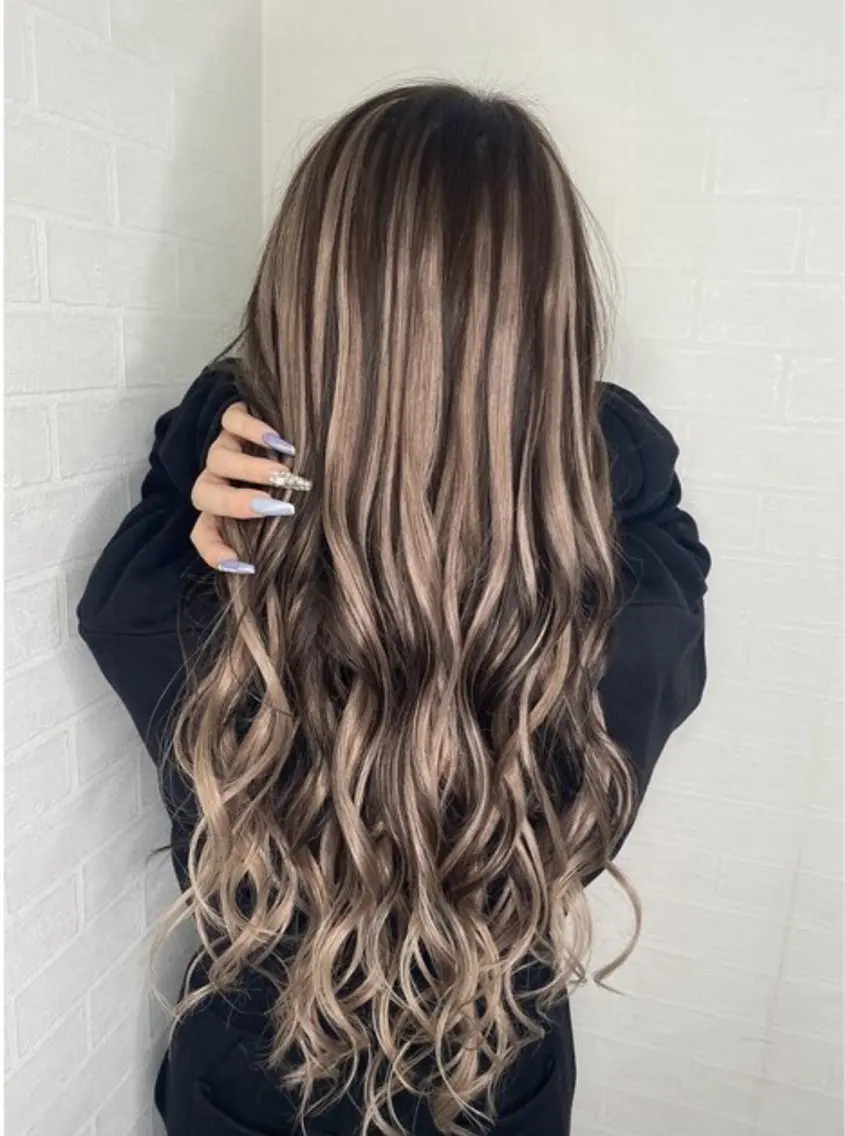 ロング ボブ エクステ レイヤーカット ロング 🌴エクステ/メンズ パーマ/🌴のヘアスタイル
