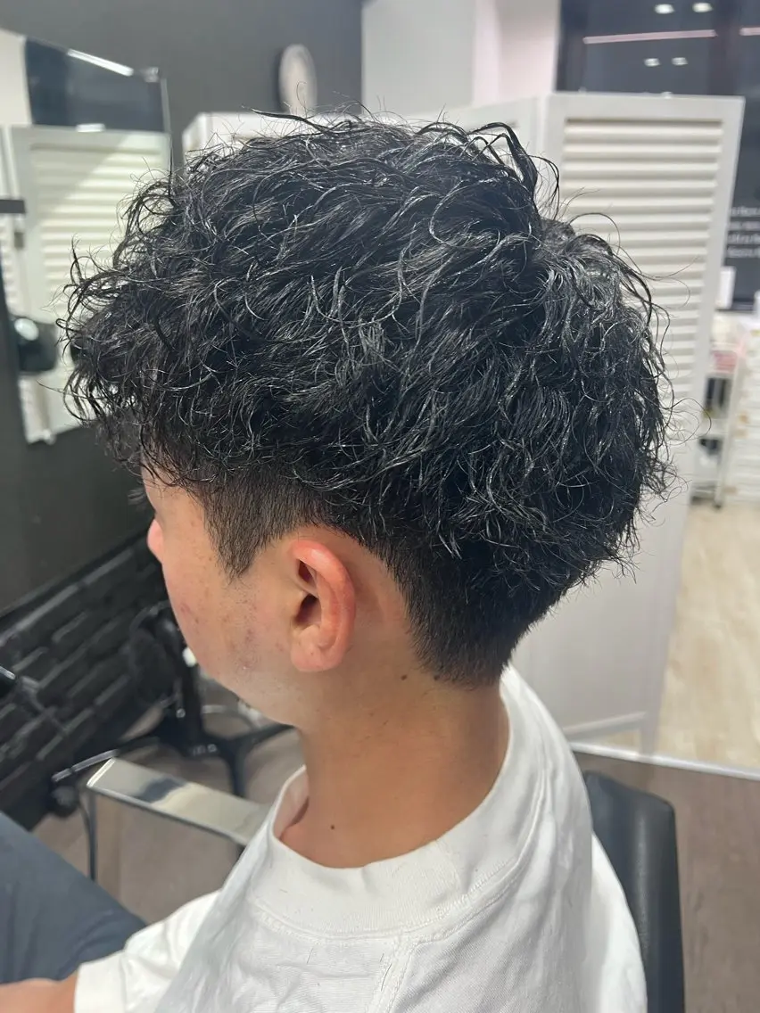 パーマ メンズ Hair salon Liebe YUTAのヘアスタイル