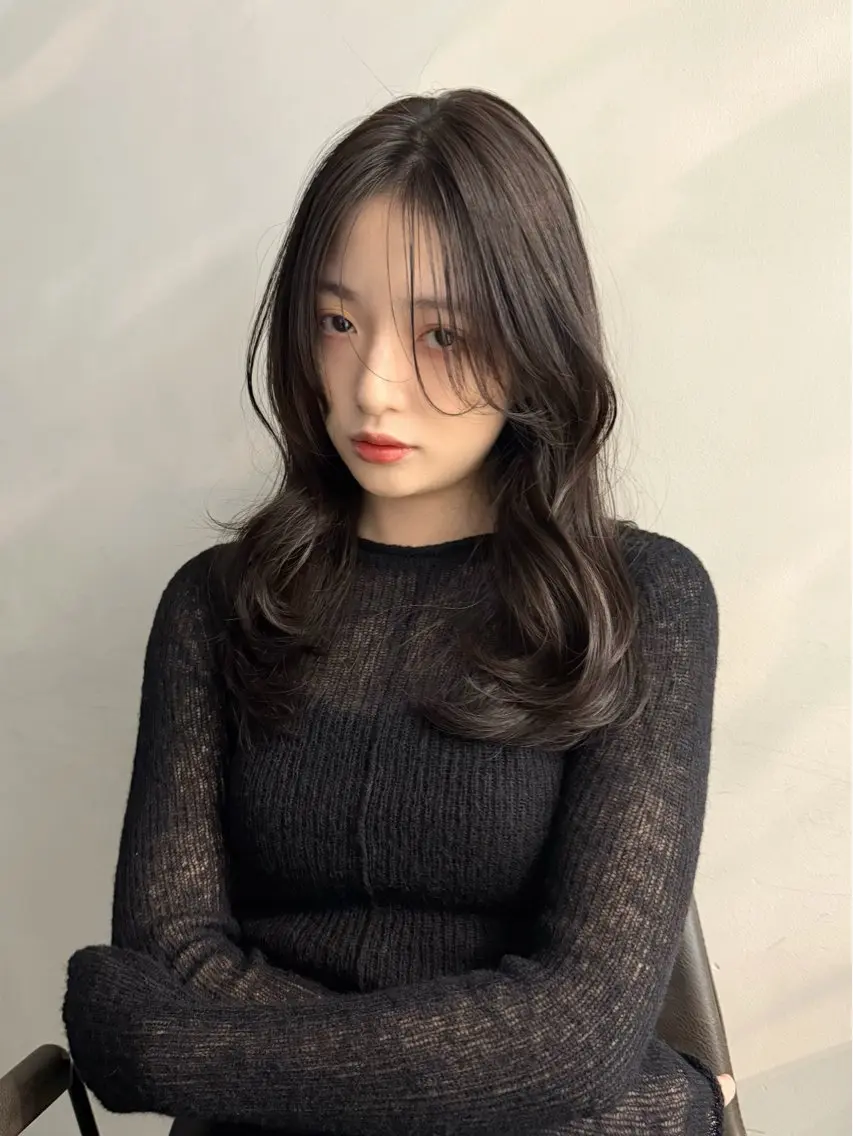 ロング カット トリートメント やました もえかのヘアスタイル