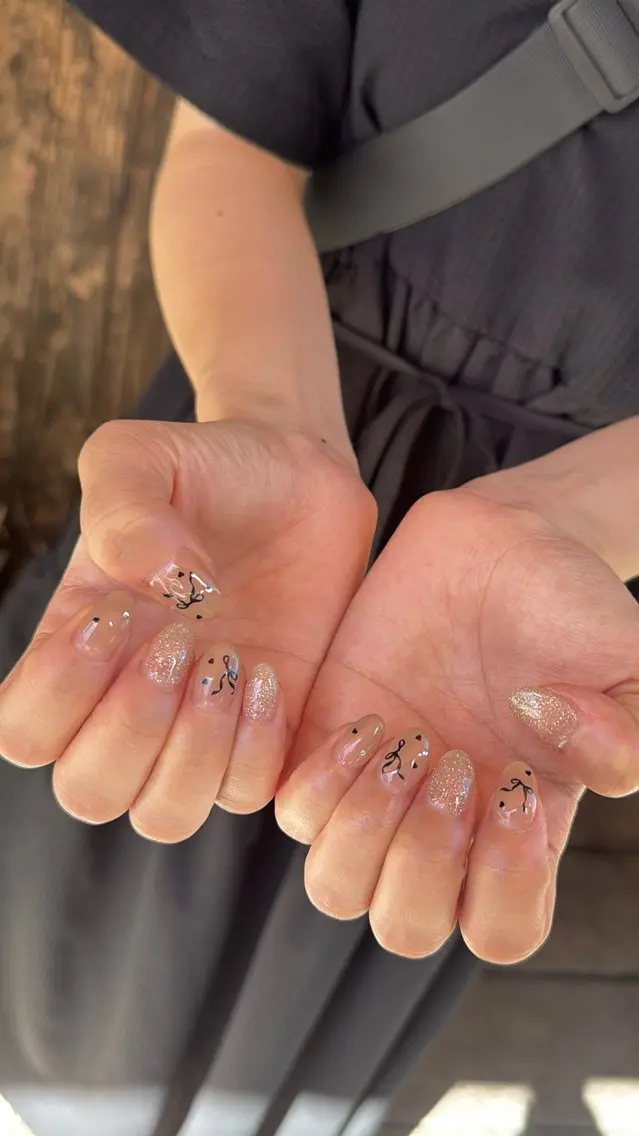 ネイル フラッシュネイル フラッシュマグ フットネイル フレンチネイル 韓国ネイル ハンドネイル SAKU nail 作島茜のネイルデザイン