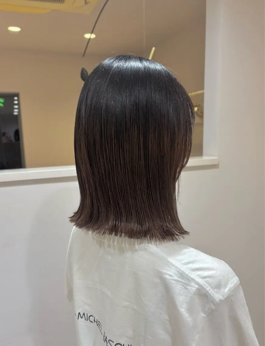 ミディアム 成美/ カットモデルさん募集のヘアスタイル