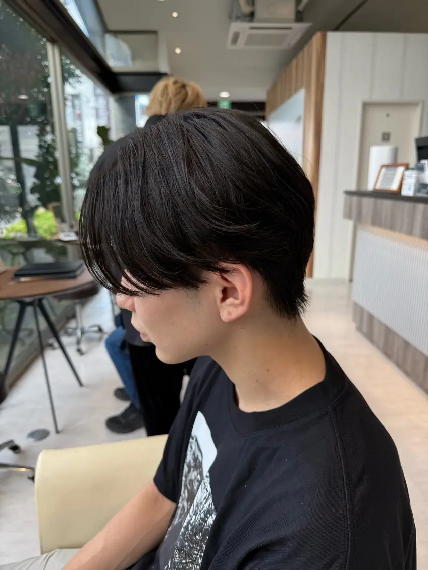 カット+韓国ニュアンスパーマの写真