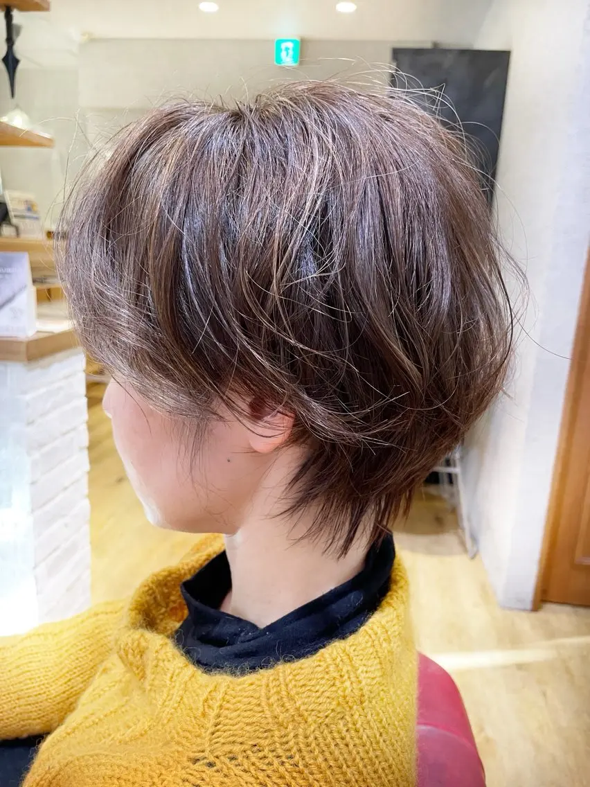 ショート カット ヘアカラー Attirer Kaiのヘアスタイル