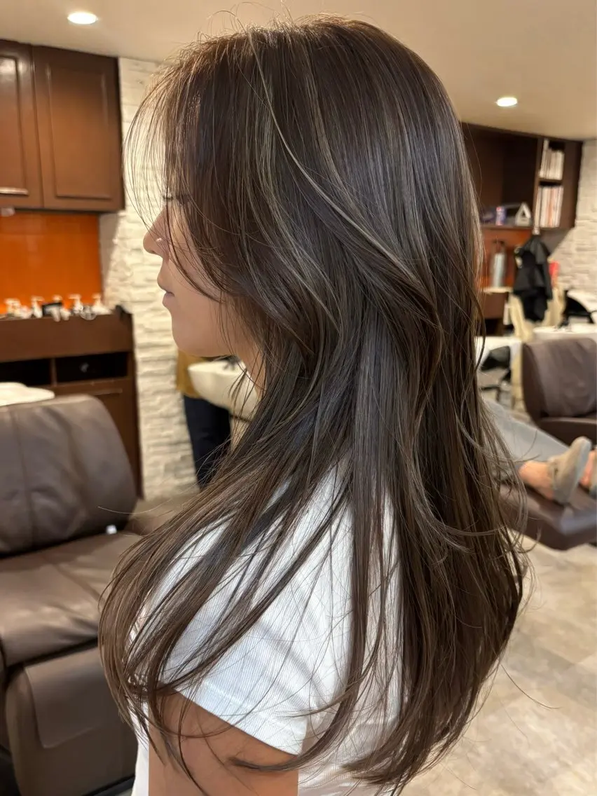 ミディアム ハイライト トリートメント 🌺海外風ハイライト 🌺カマタ アンナのヘアスタイル