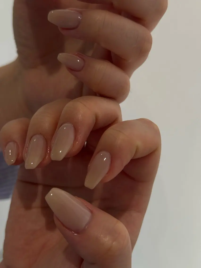 ネイル ニュアンスネイル ワンカラーネイル ハンドネイル Miyu __ Nailのネイルデザイン