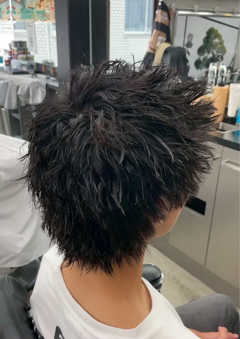 ショート メンズ 半澤 颯のヘアスタイル
