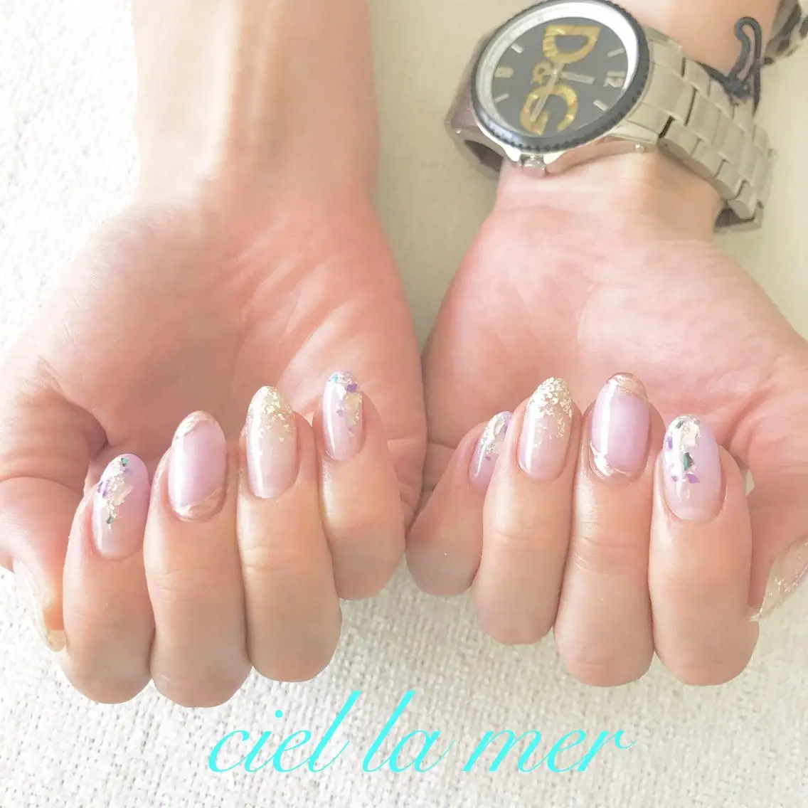 ネイル ハンドネイル フットネイル ciel la merのネイルデザイン