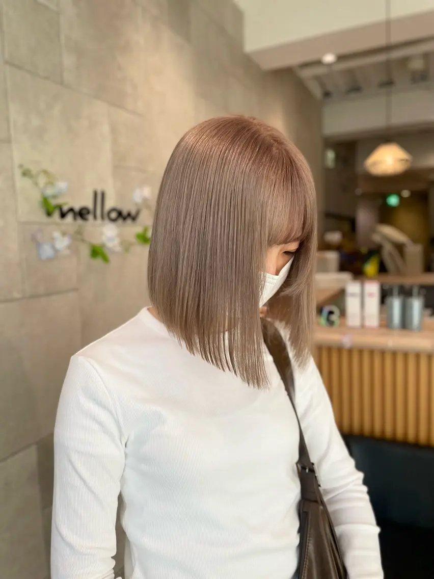 ミディアム カラー 🌙透明感×艶カラー HARURU🌙のヘアスタイル