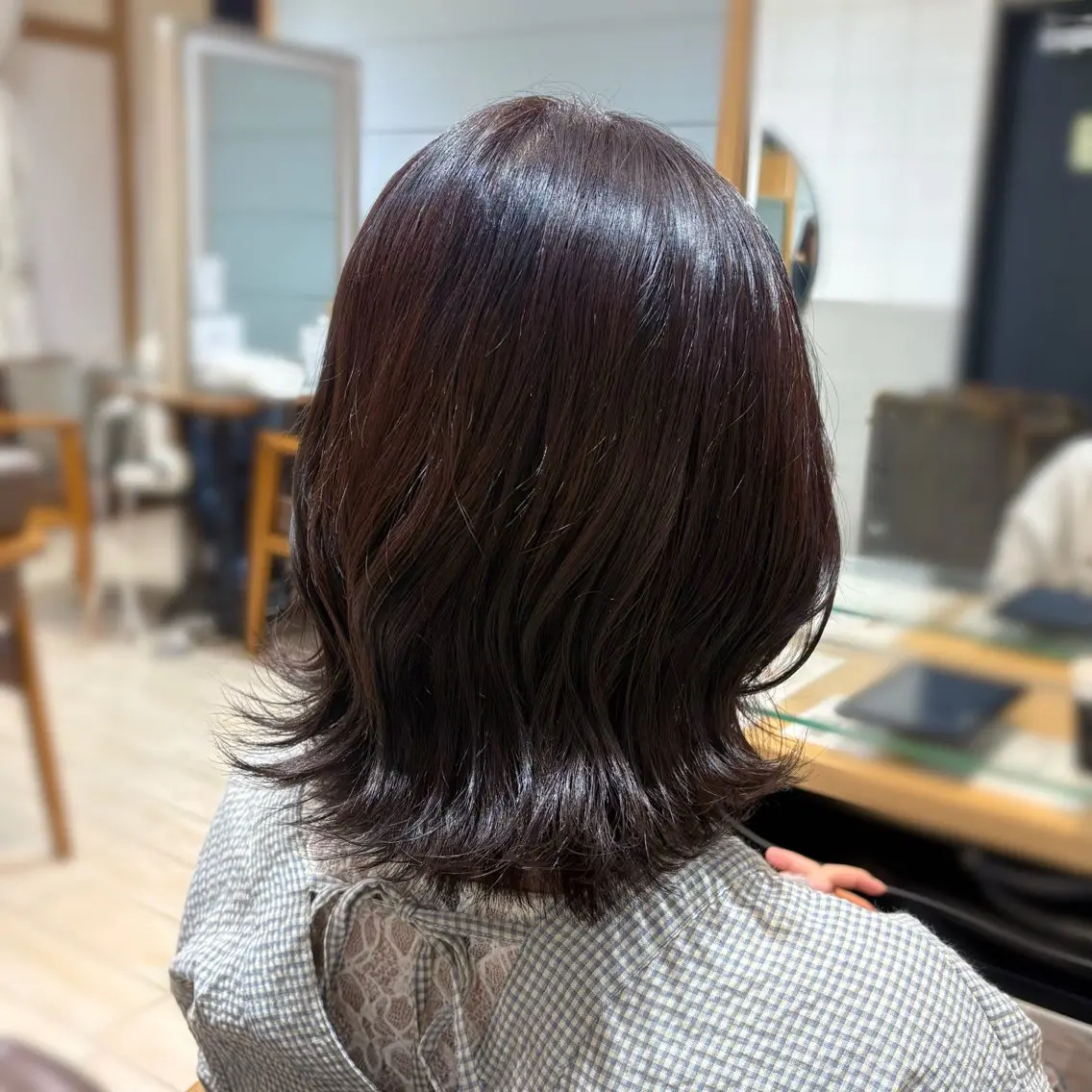ミディアム ヘアカラー 🐏みや🐏 カラーモデルのヘアスタイル