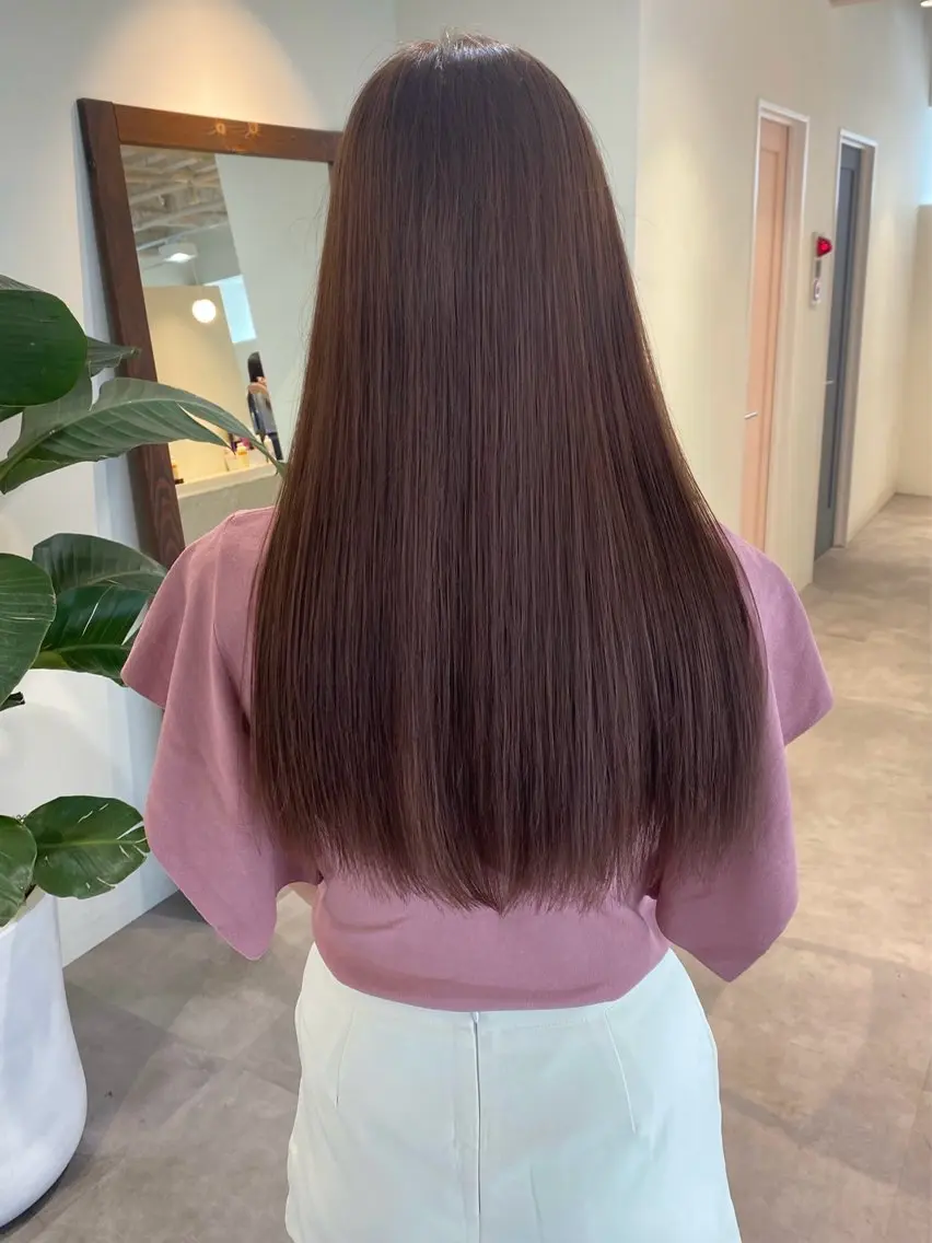 ミディアム カラー 当日予約大歓迎💗 依田瑞希のヘアスタイル
