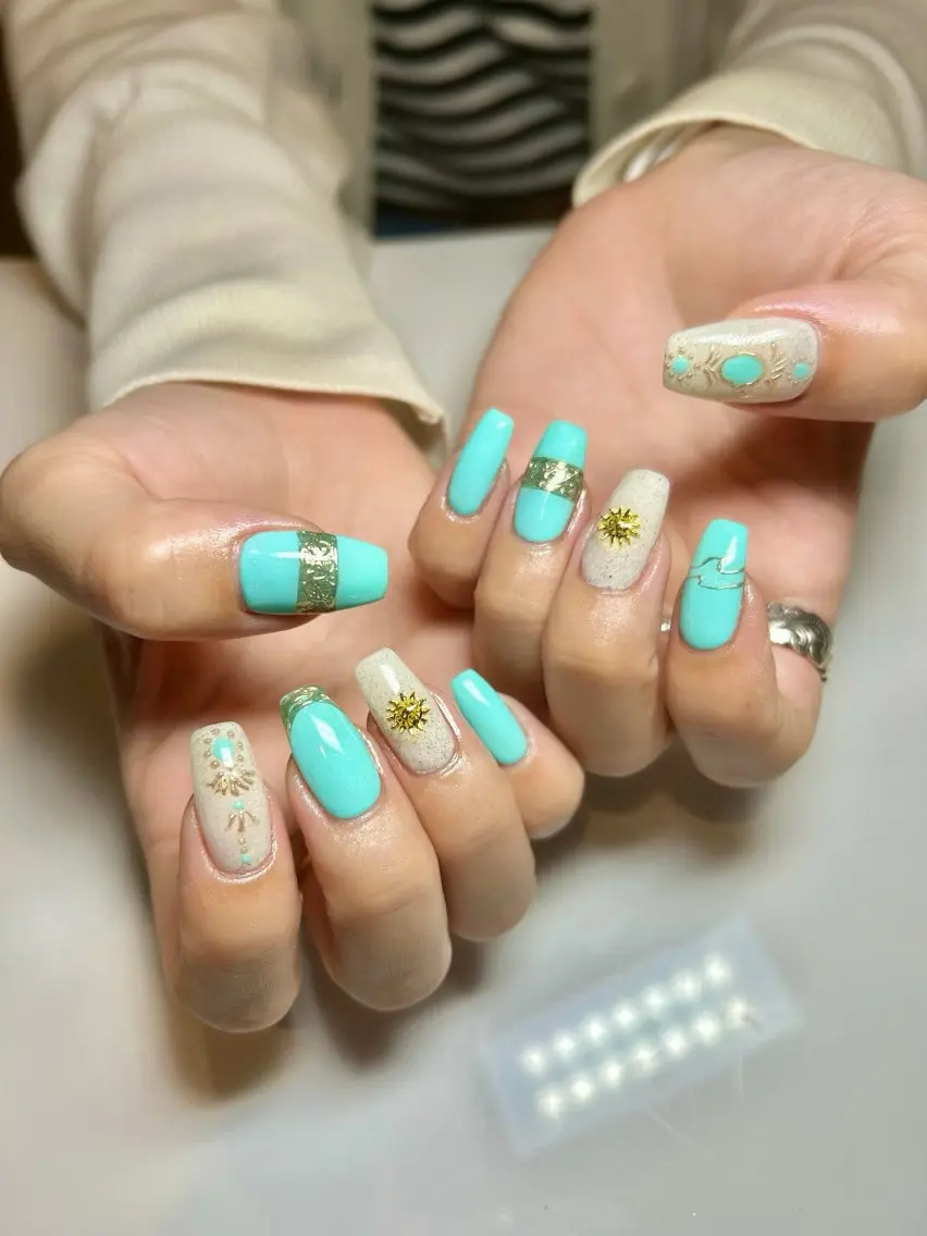 ネイル 持ち込み ハンドネイル welina Miyukiのネイルデザイン