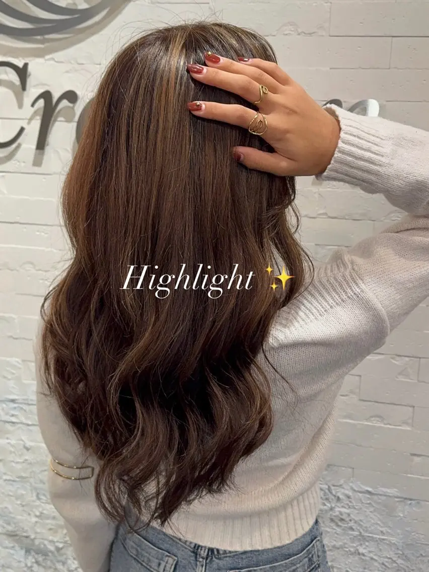 ロング ヘアカラー トリートメント 💖レイヤー/暖色系 カラーAYANE💖のヘアスタイル