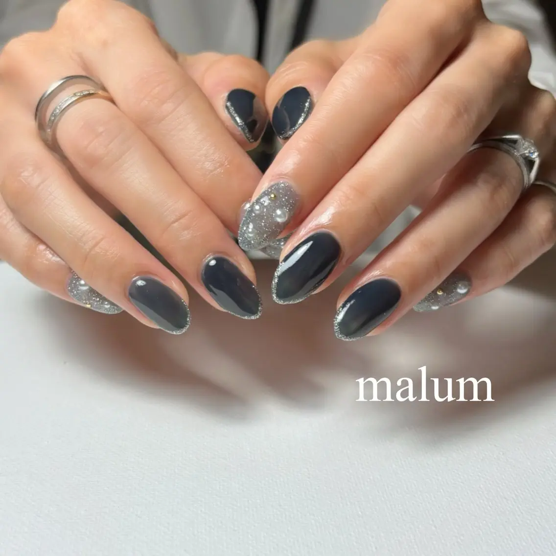 ネイル ハンドネイル malum nailのネイルデザイン
