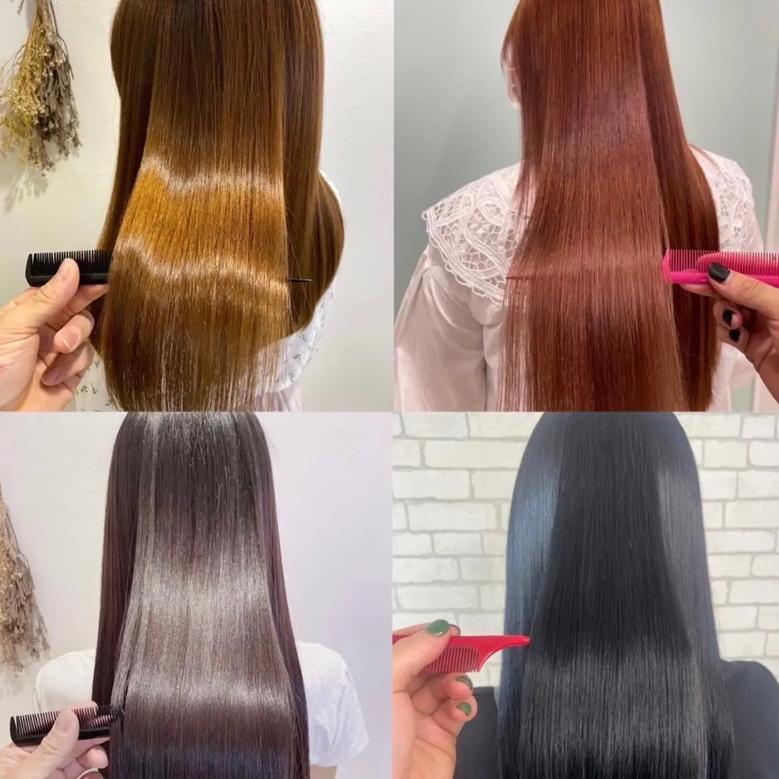 【💞美髪No.1コース🥇💞】美フォルムカット+髪質改善カラー+最高峰髪質改善トリートメントの写真