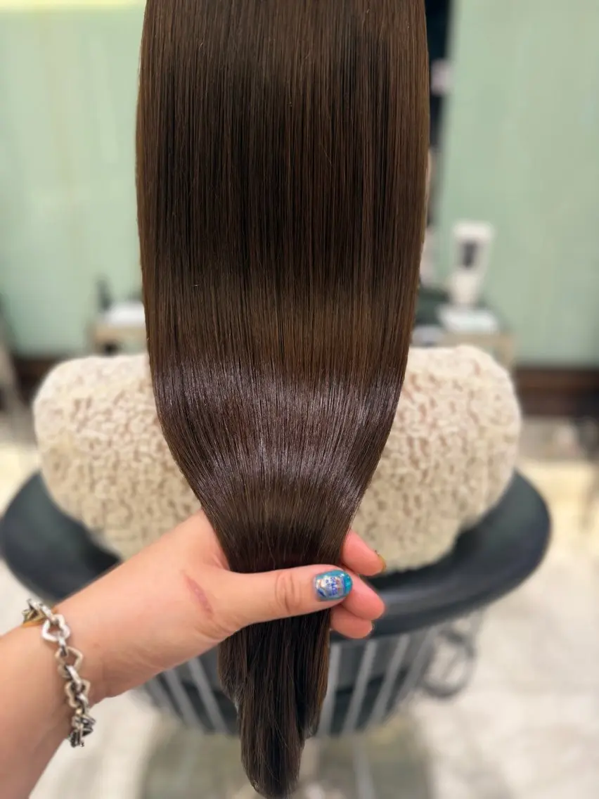 ロング ヘアカラー トリートメント 韓国風カラーお任せ アサコサユリ🎀の眉毛・アイブロウイメージ