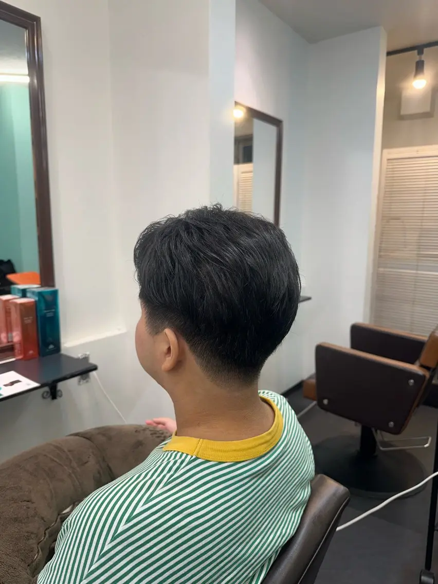 メンズ マッシュ カット MOMO 💕💕のヘアスタイル