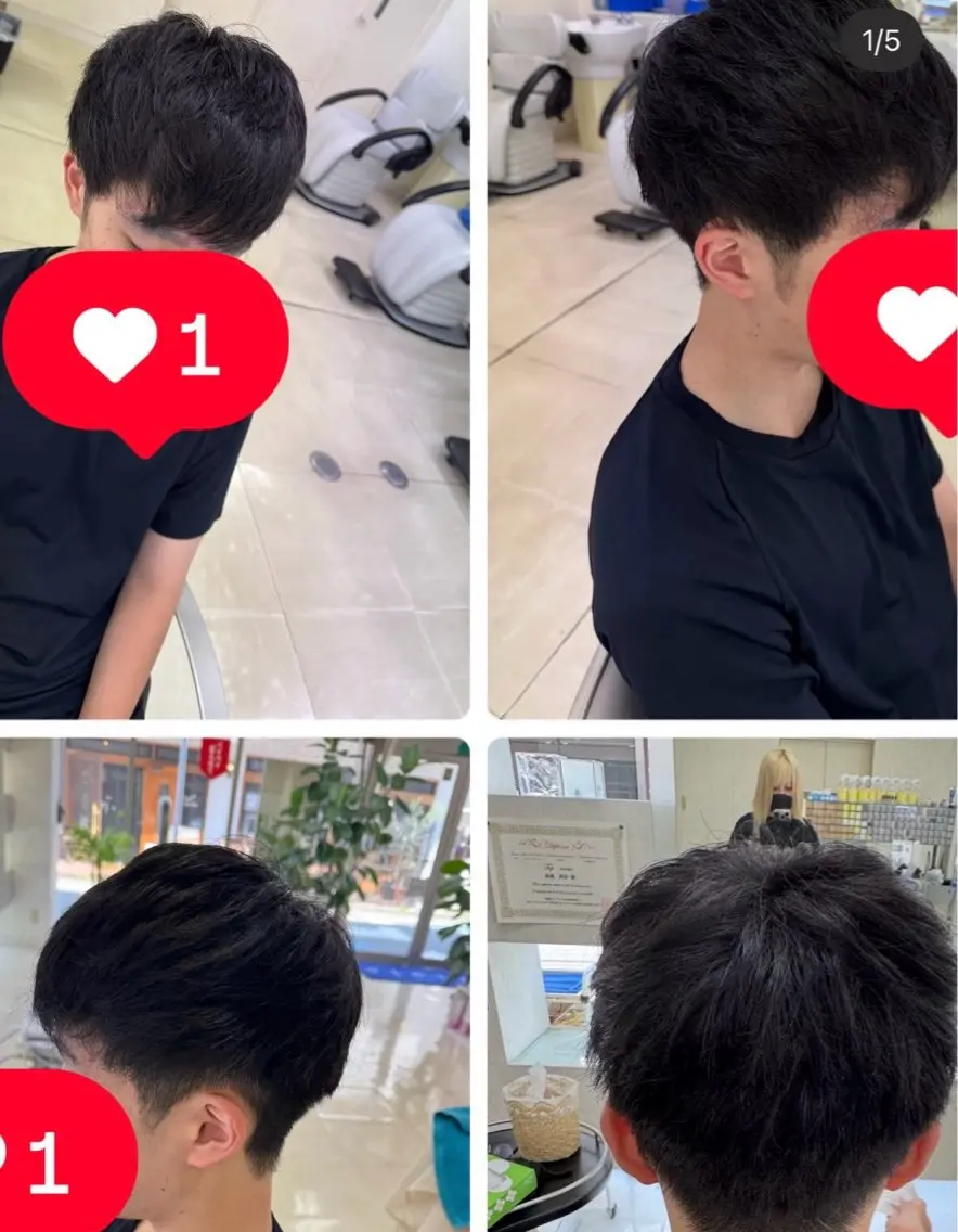メンズ タカハシ リナのヘアスタイル