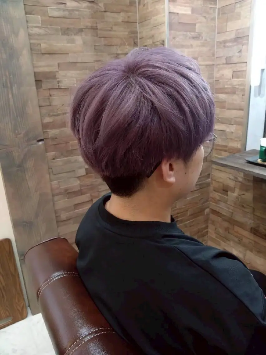ショート カラー 大塚 拓也のヘアスタイル