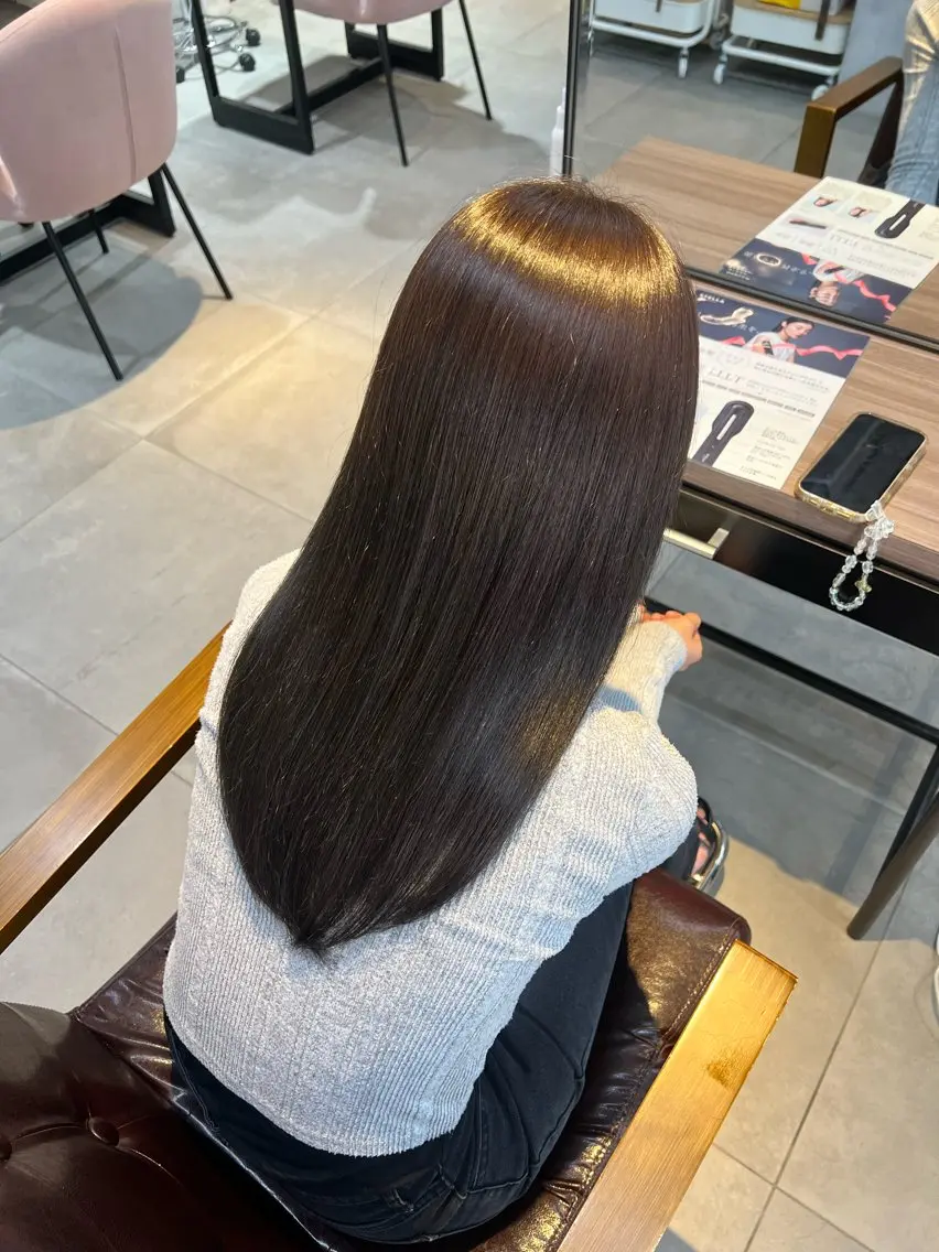 ロング ヘアカラー Kako🫧⭐️ アシスタント/モデルのヘアスタイル