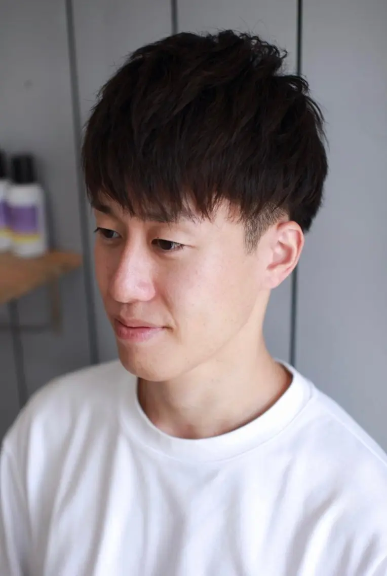 ショート メンズ カット 大西 カズマのヘアスタイル