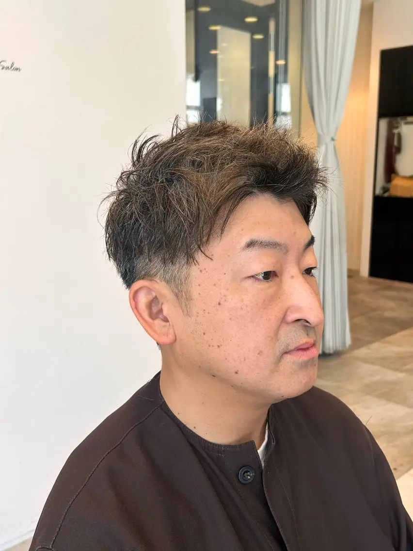 ショート メンズ ri kuのヘアスタイル